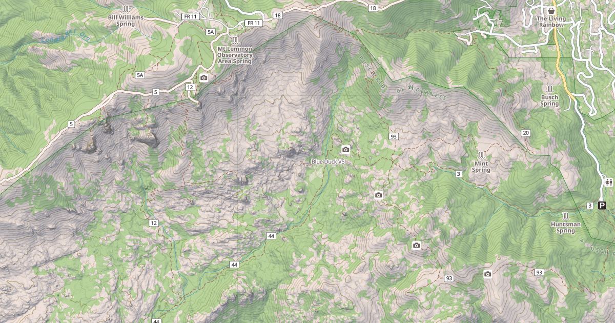 Map preview of Blue Duck