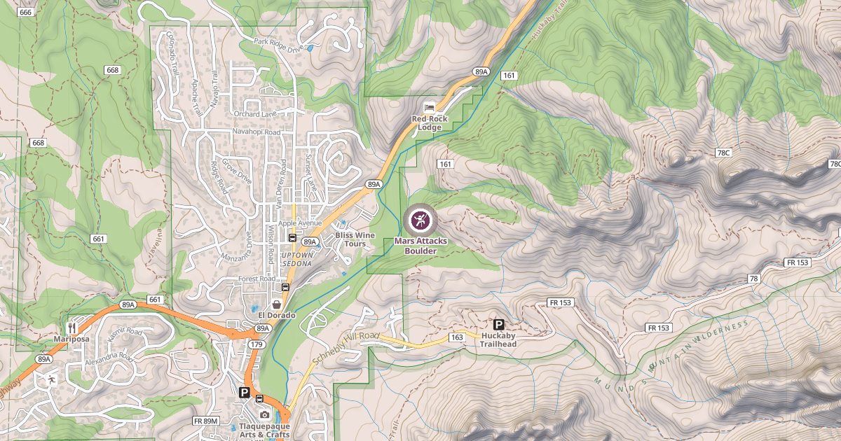 Map preview of Mars Attacks Boulder