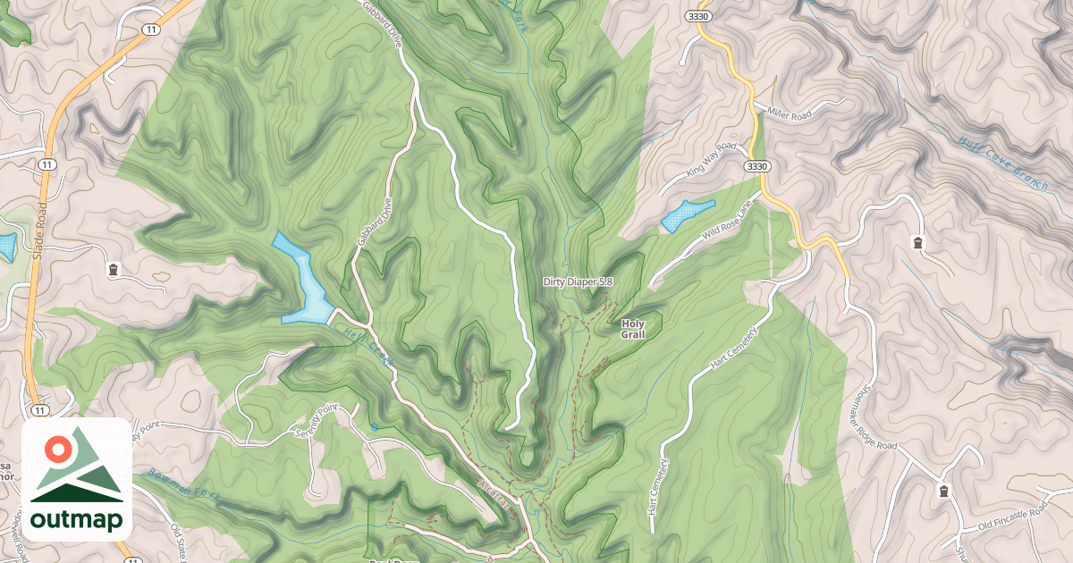 Map of Dirty Diaper