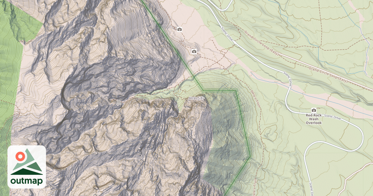 Map of Atras