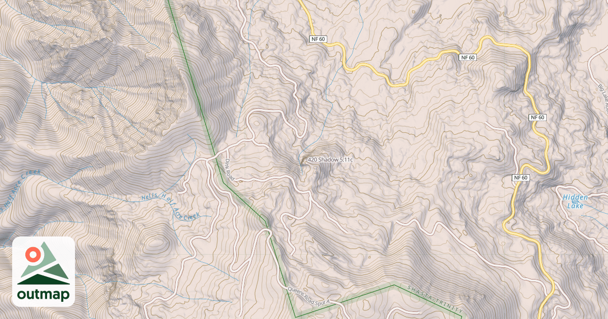 Map of 420 Shadow