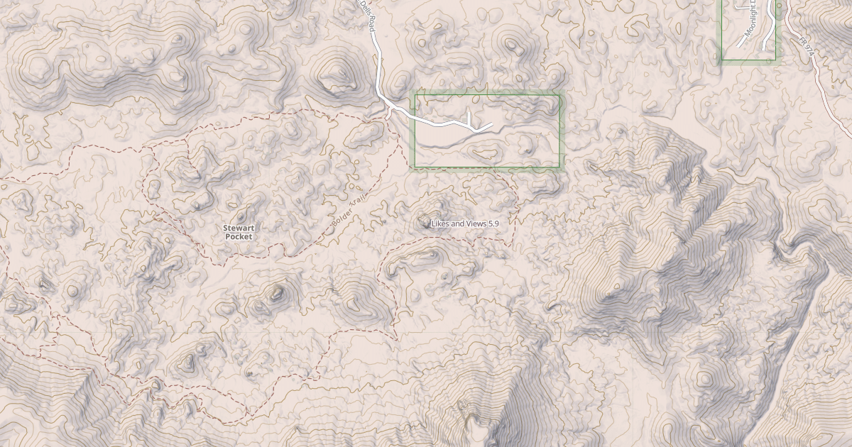 Map preview of Likes and Views
