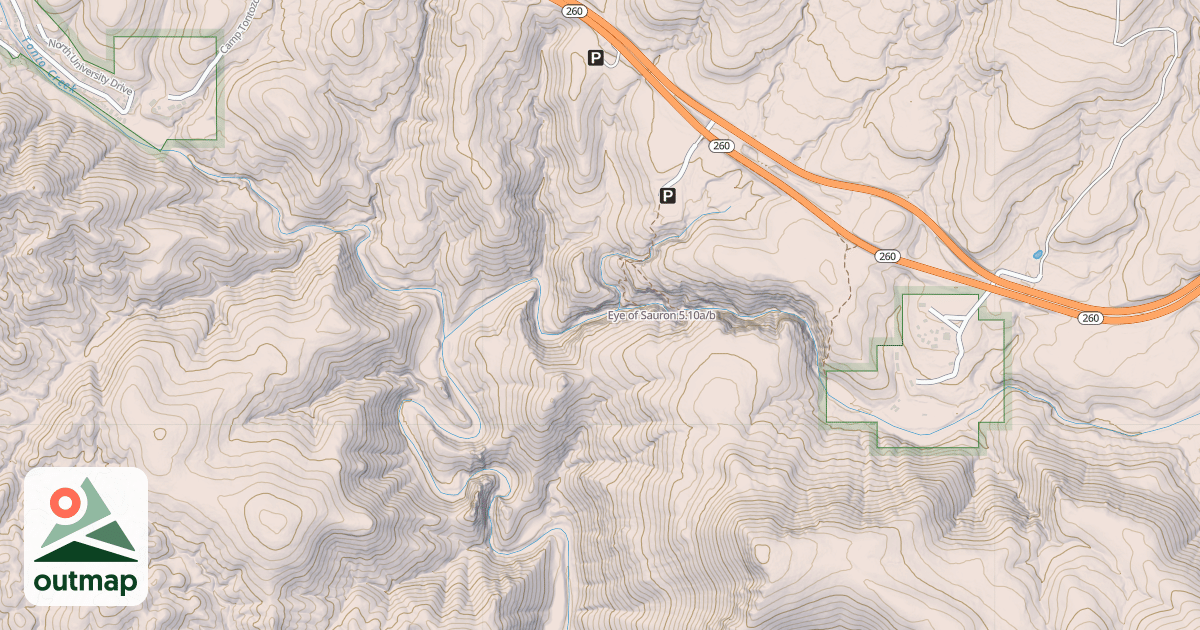 Map of Eye of Sauron