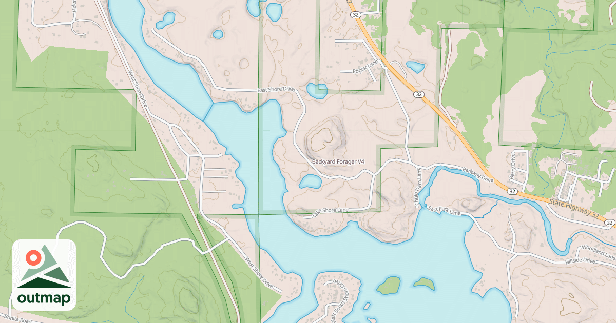 Map of Backyard Forager
