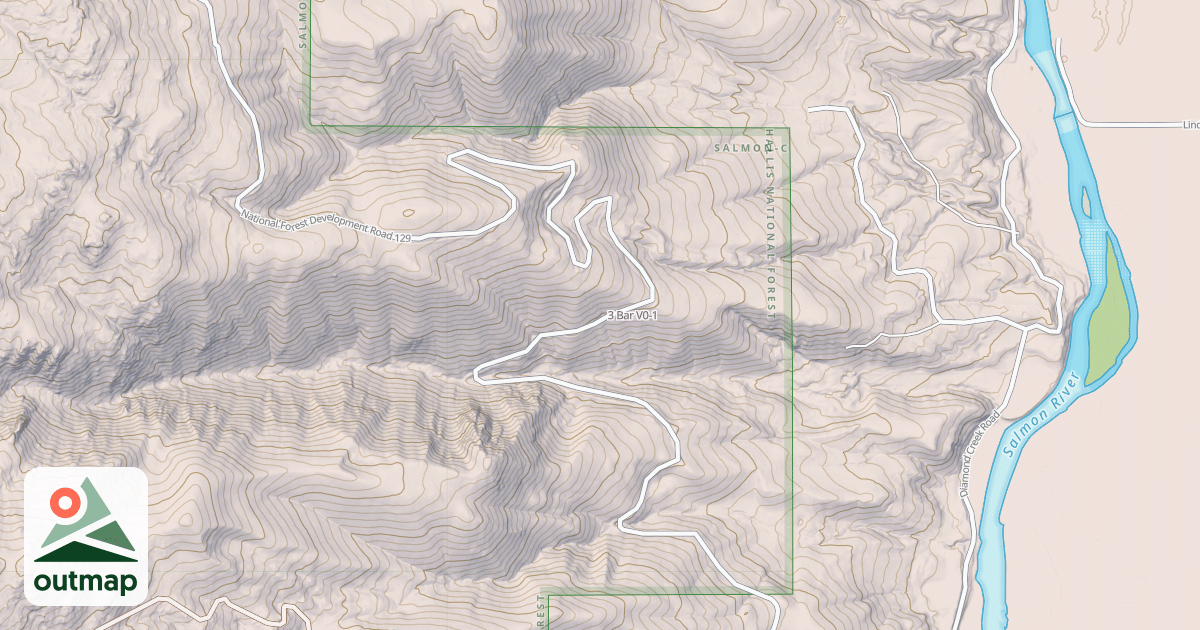 Map of 3 Bar