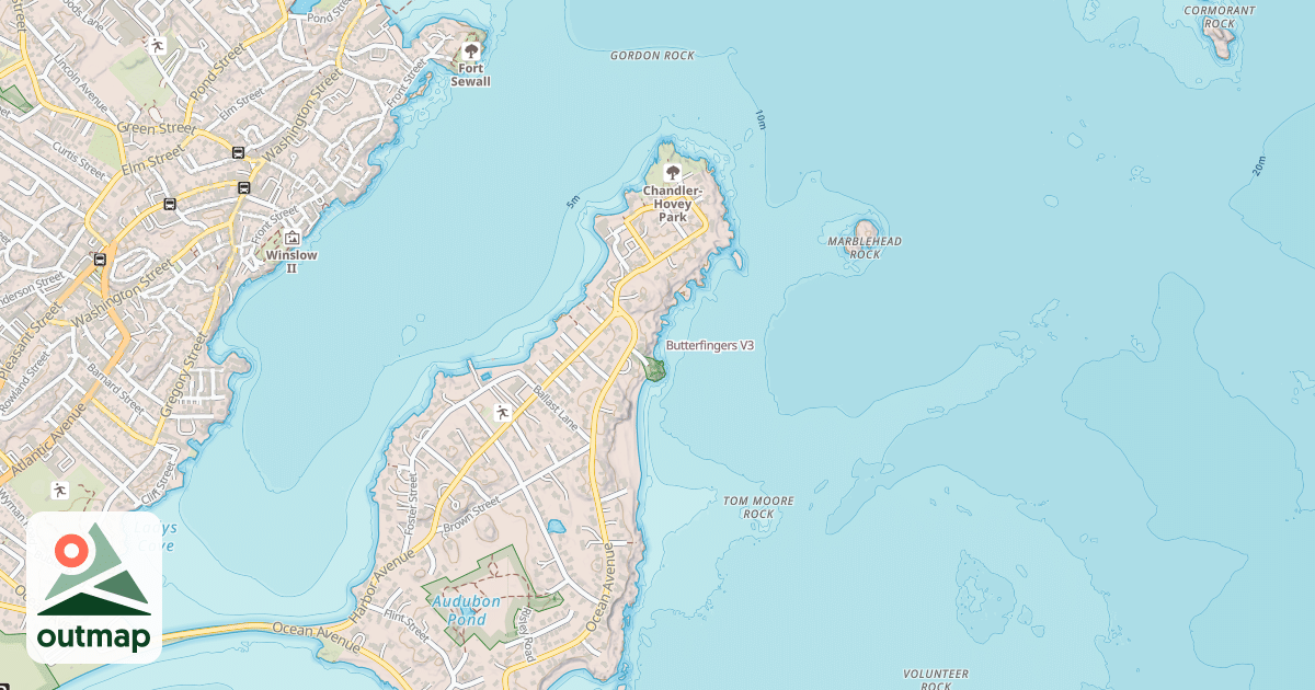 Map of Butterfingers