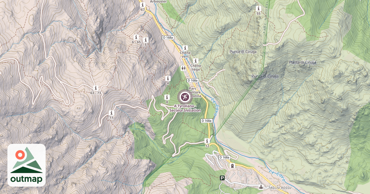 Map of A Tyroliana - Secteur Initiation