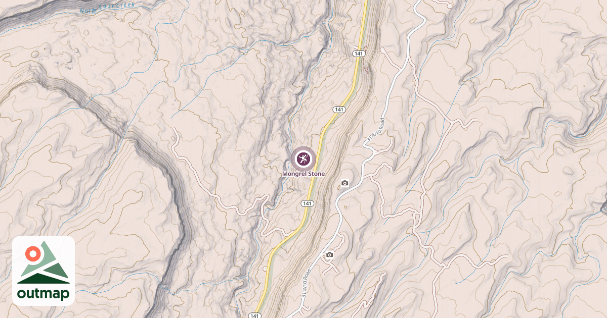Map of Mongrel Stone