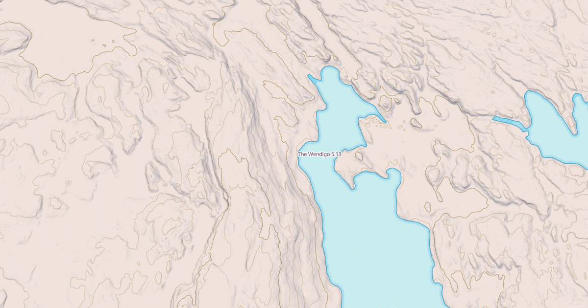 Map preview of The Wendigo