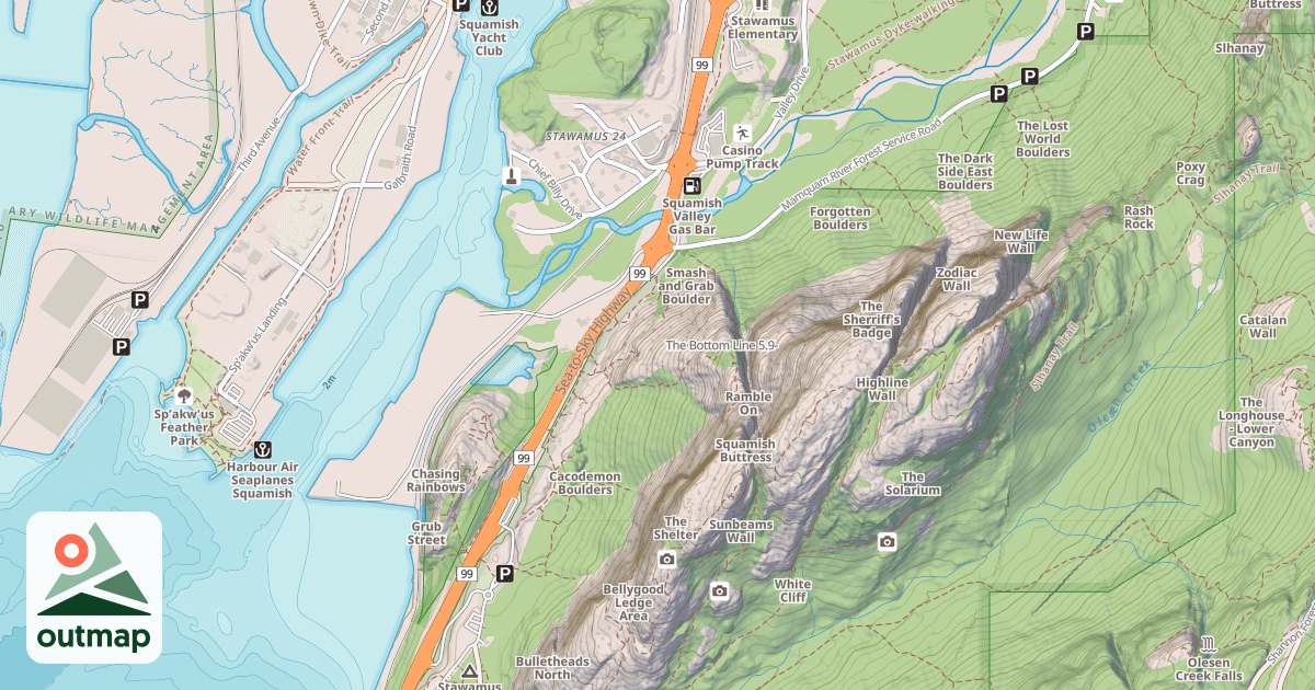 Map of The Bottom Line