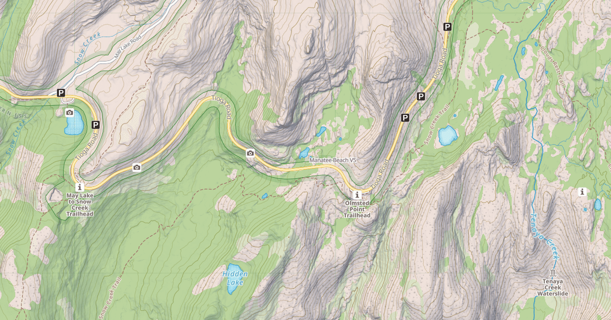 Map preview of Manatee Beach
