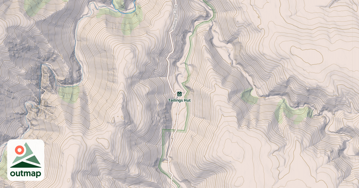 Map of Tailings Hut