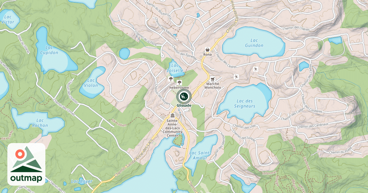 Map of Glissade
