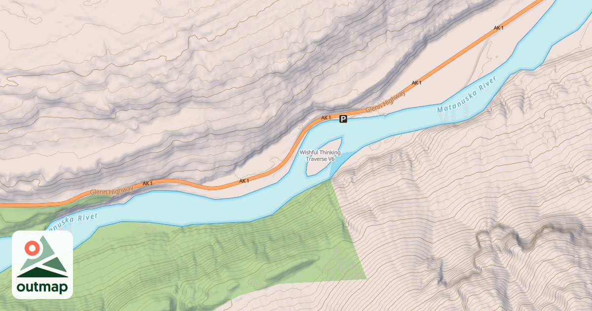 Map of Wishful Thinking Traverse