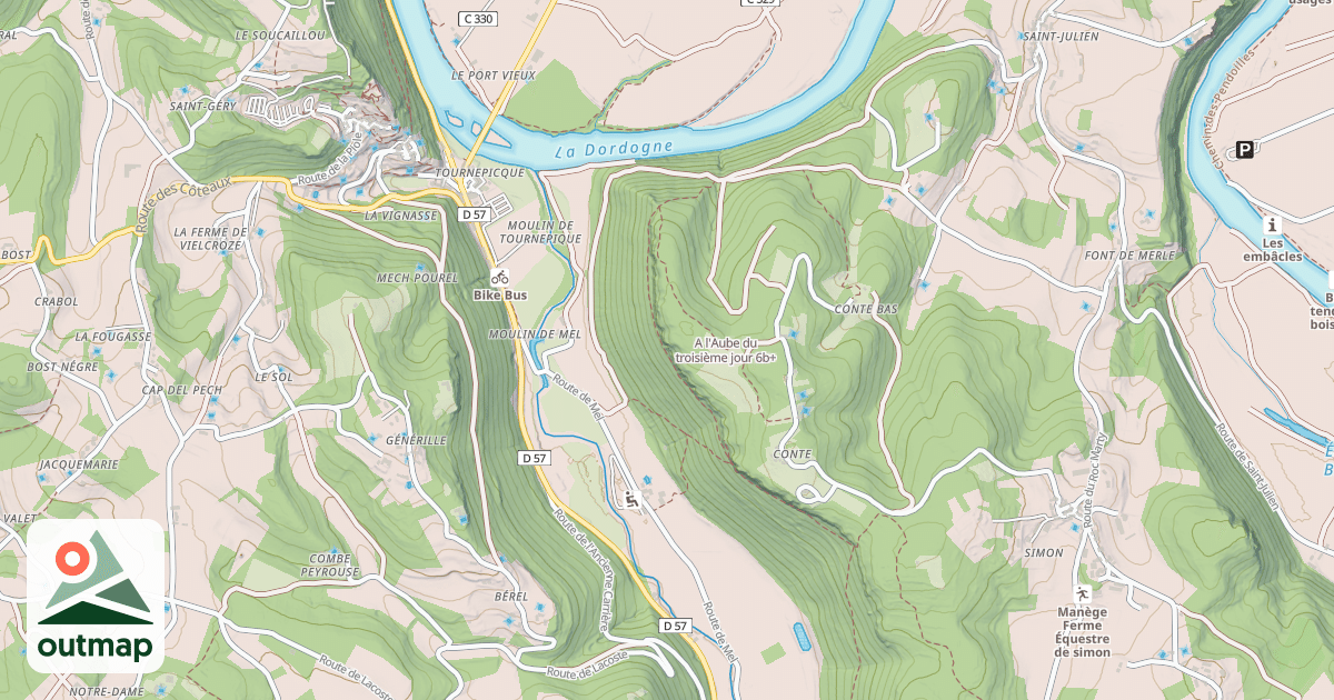 Map of A l'Aube du troisième jour