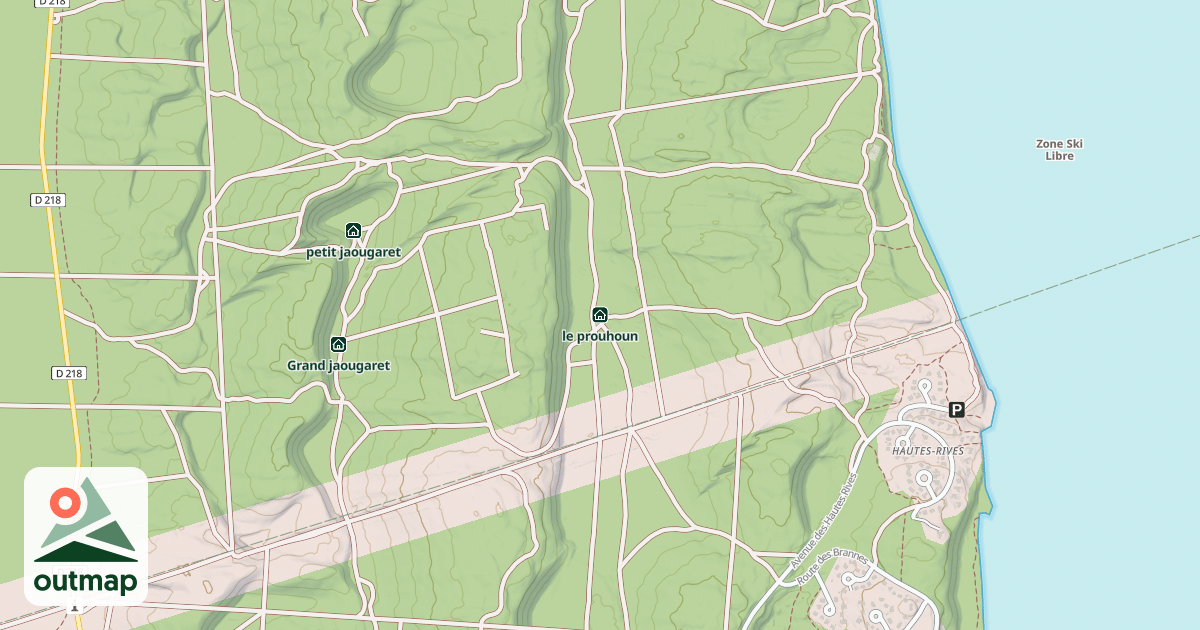 Map of le prouhoun