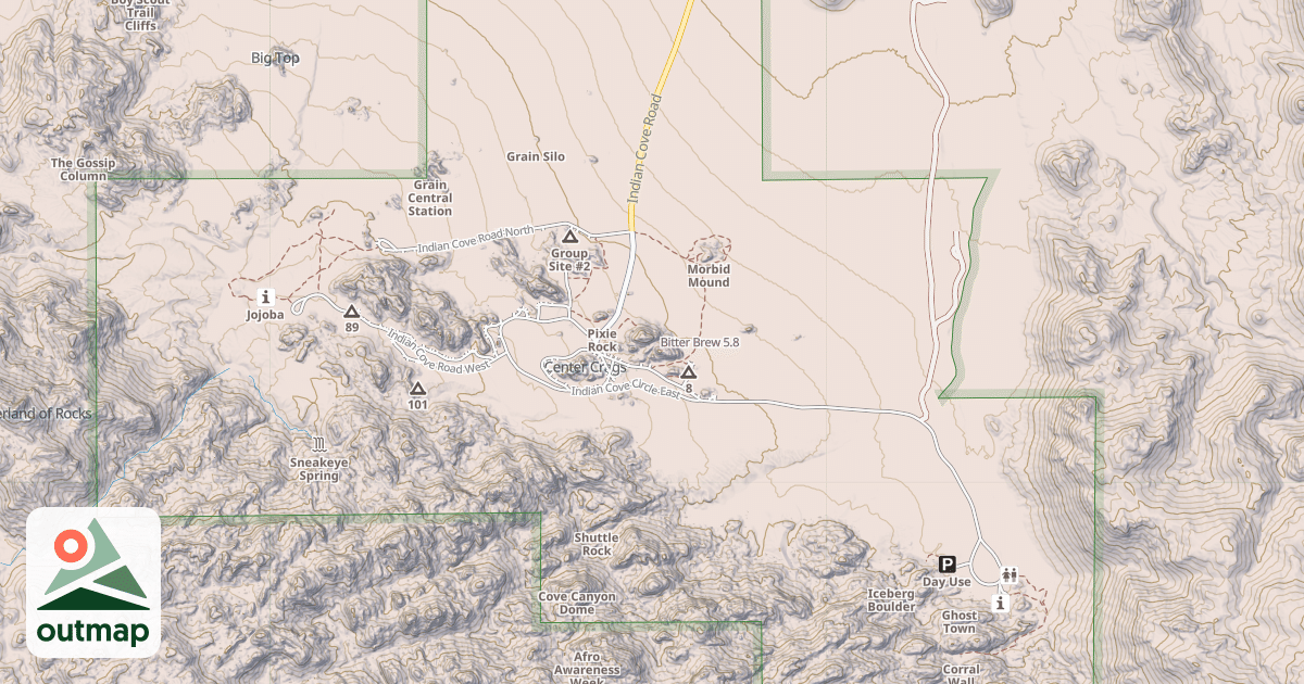 Map of Bitter Brew