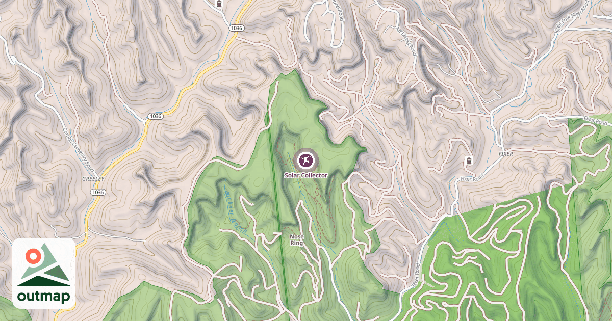 Map of Solar Collector
