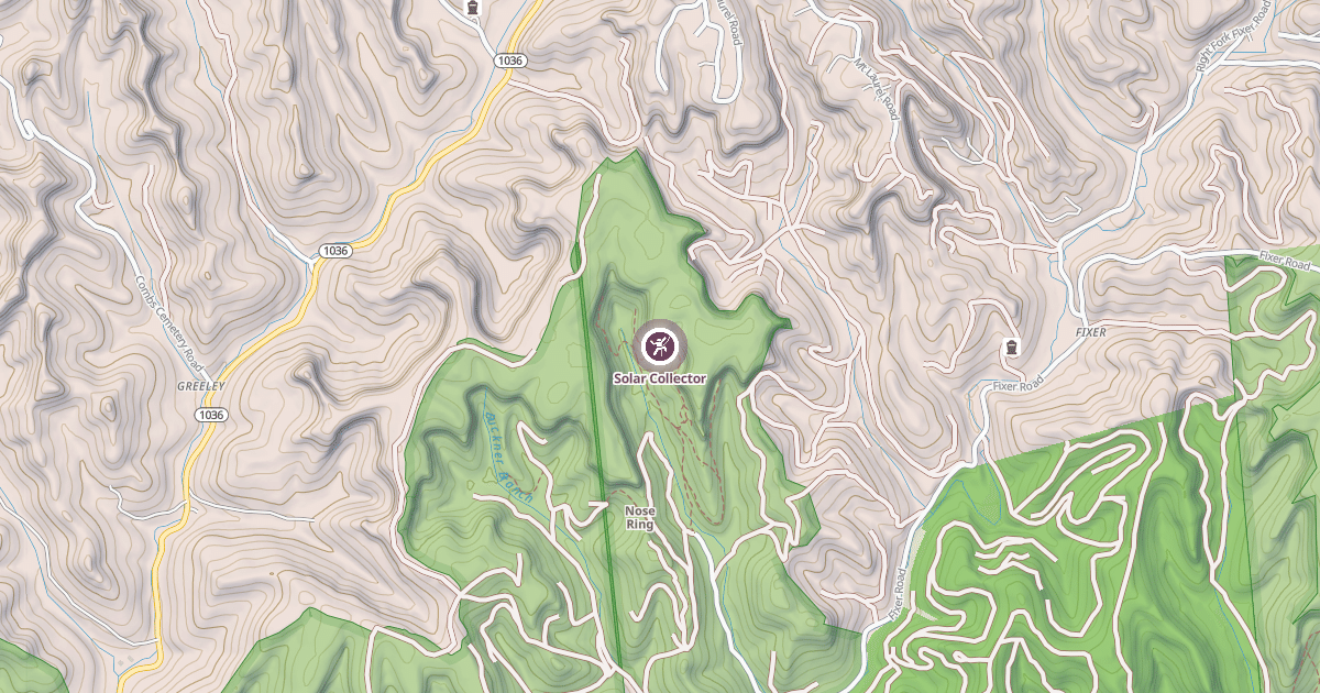 Map preview of Solar Collector