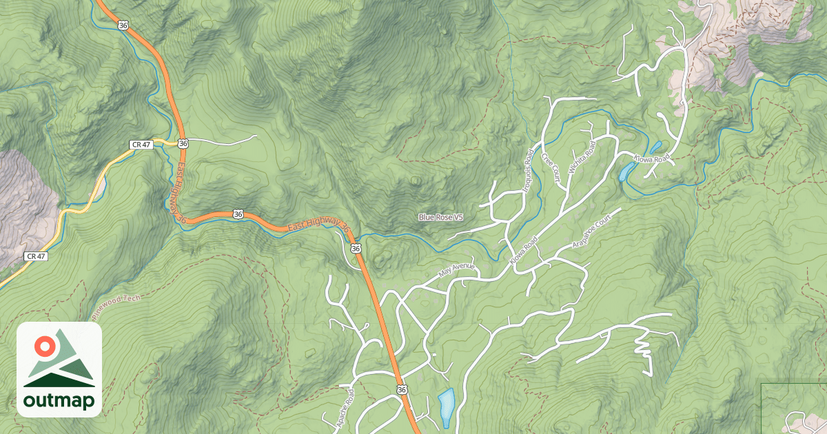 Map of Blue Rose