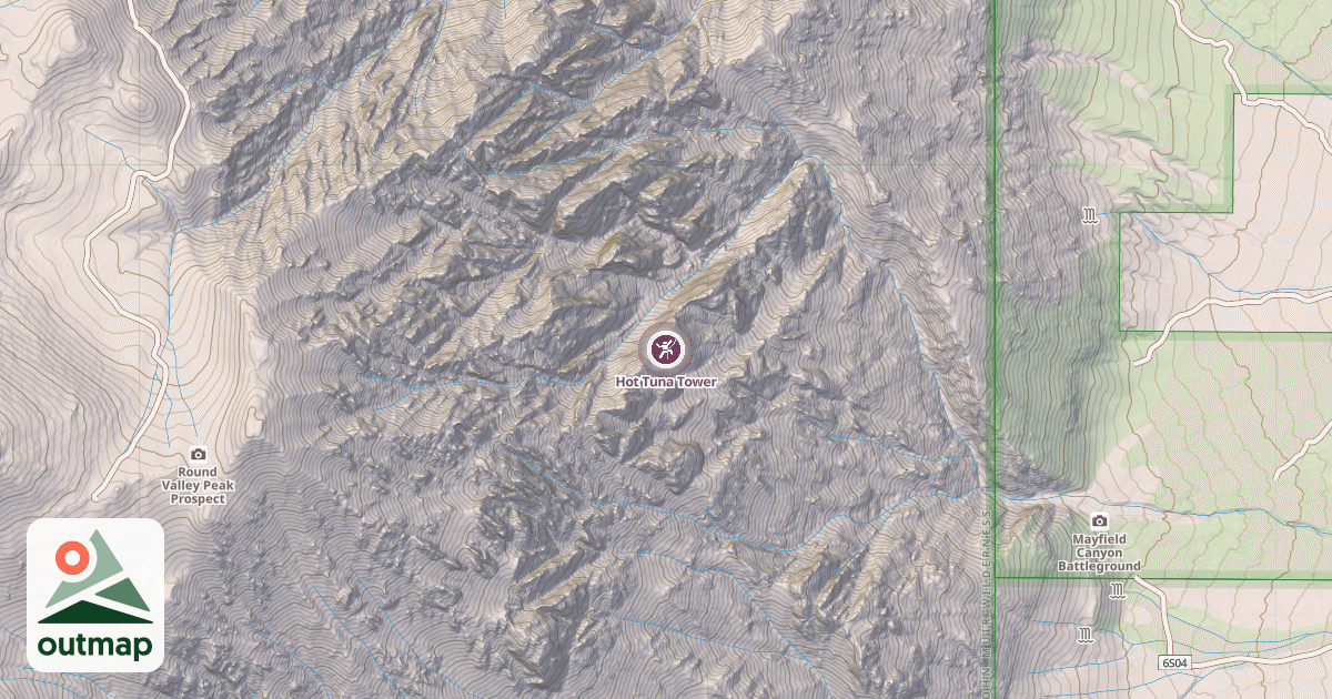 Map of Hot Tuna Tower