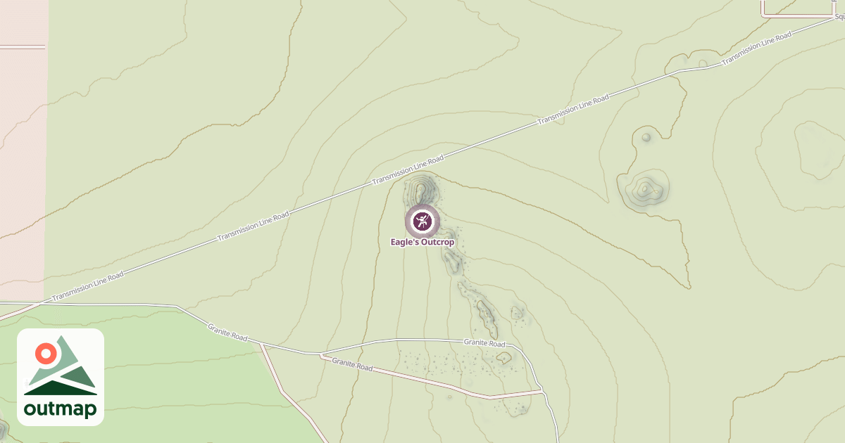 Map of Eagle's Outcrop