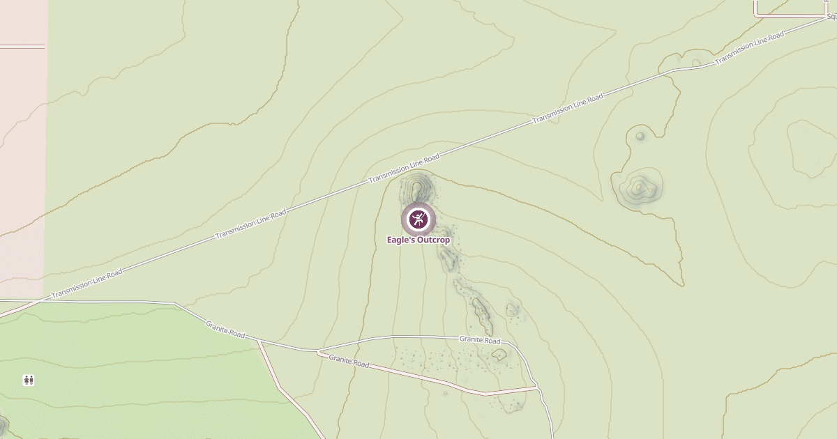 Map preview of Eagle's Outcrop