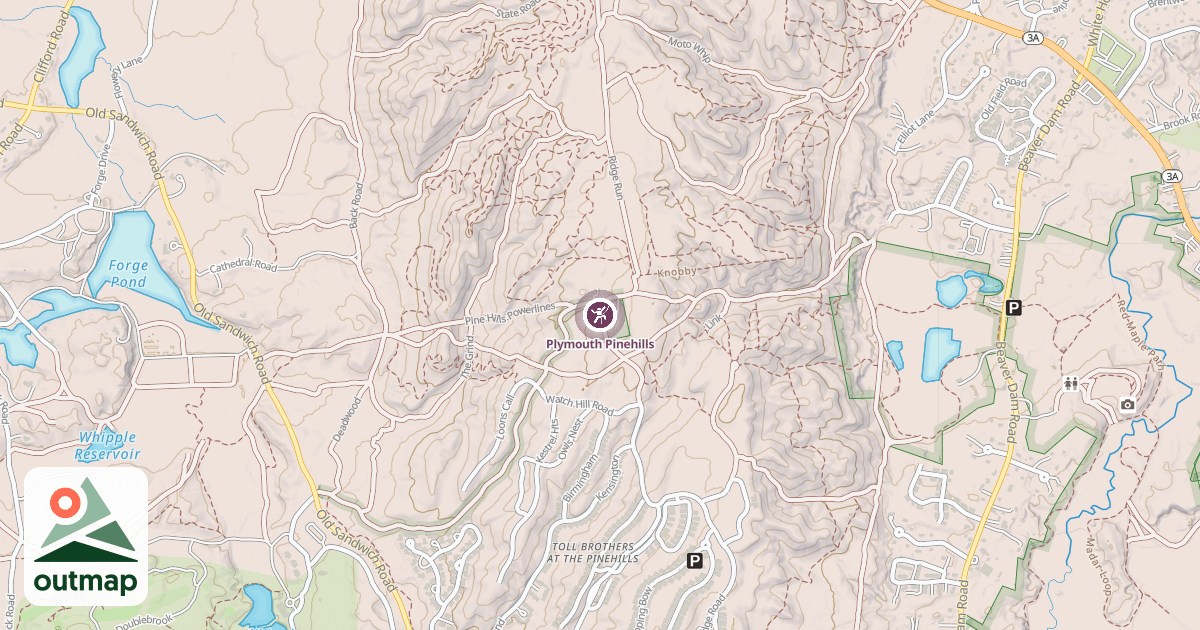 Map of Plymouth Pinehills