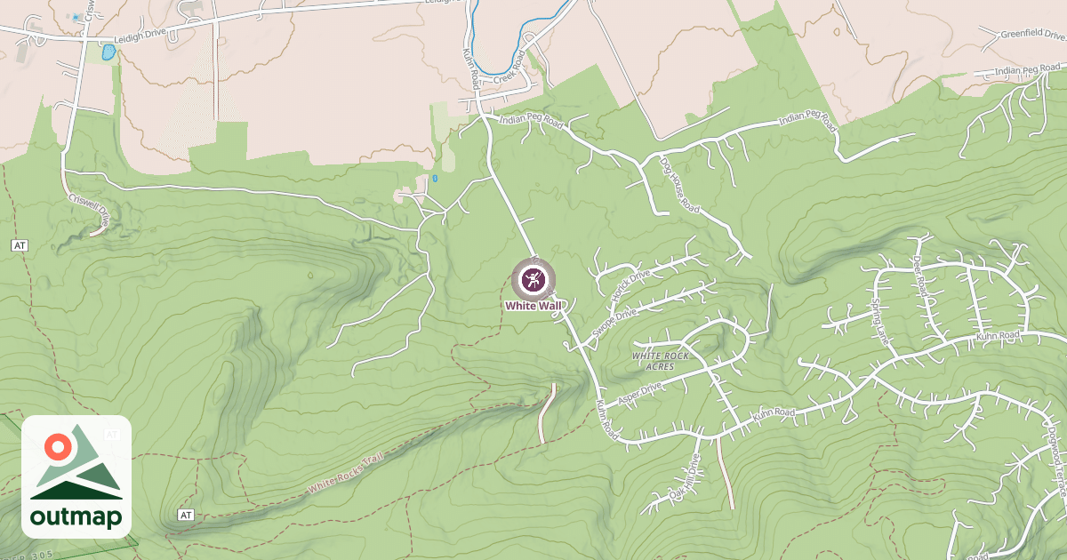 Map of White Wall