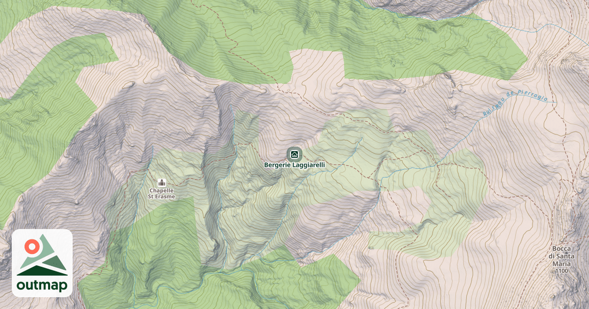 Map of Bergerie Laggiarelli