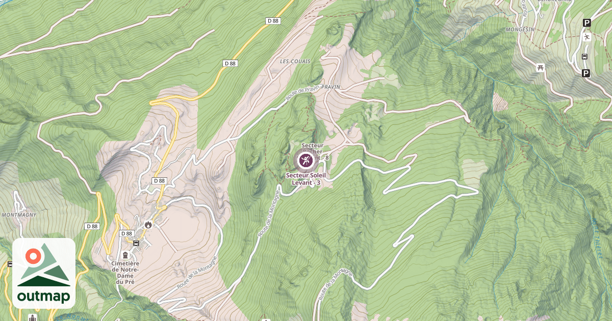 Map of Secteur Soleil Levant - 3
