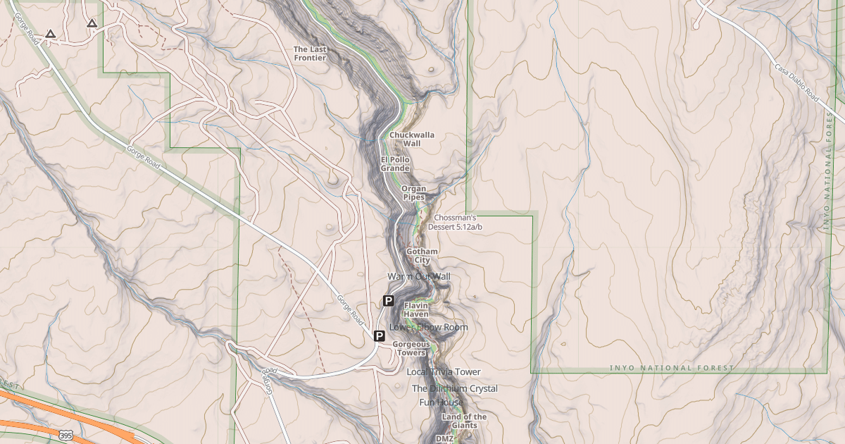 Map preview of Chossman's Dessert