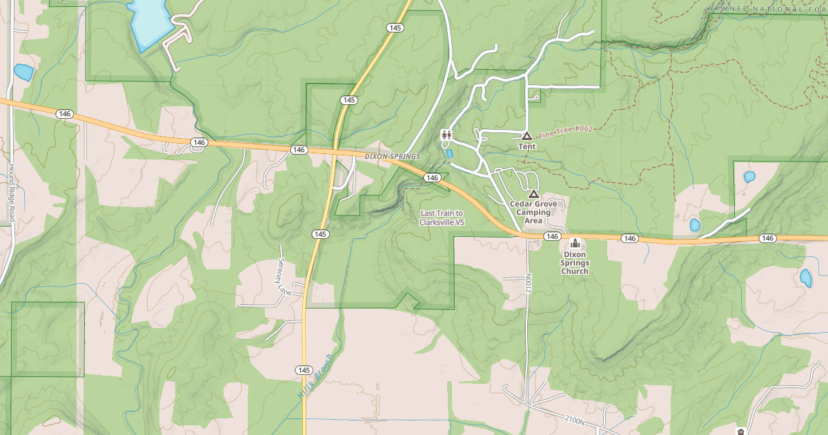 Map preview of Last Train to Clarksville