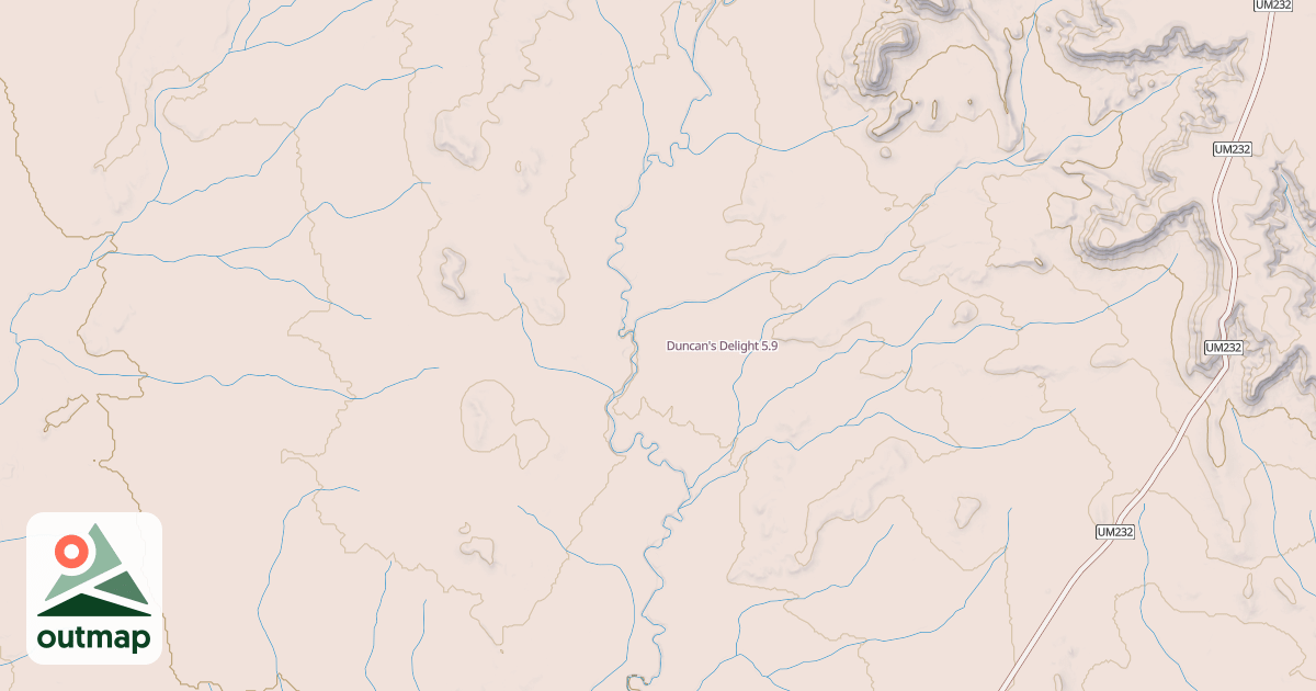 Map of Duncan's Delight
