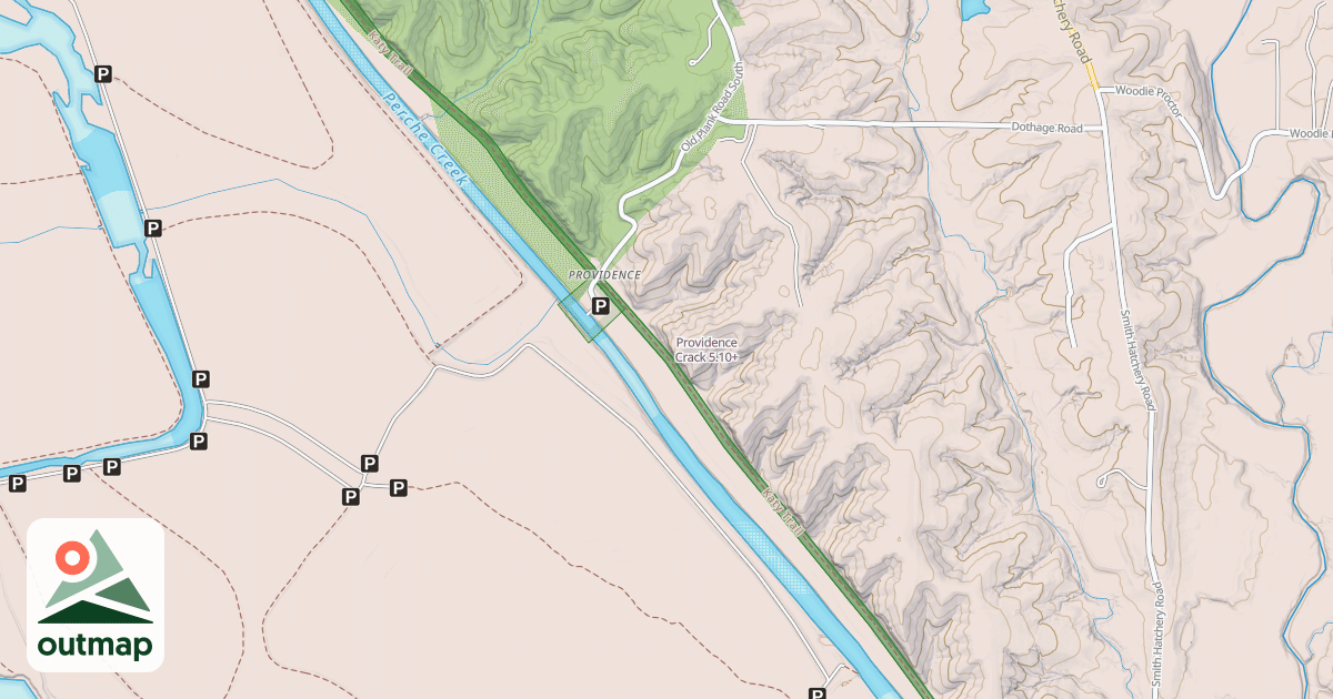 Map of Providence Crack