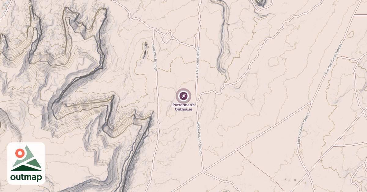 Map of Putterman's Outhouse
