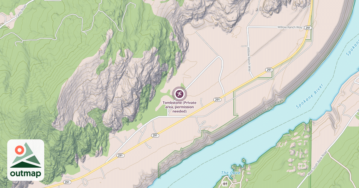 Map of Tombstone (Private area, permission needed)