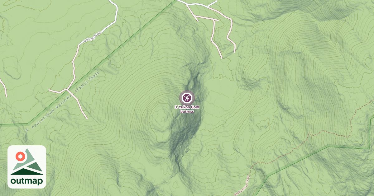 Map of 3. Yukon Gold butress