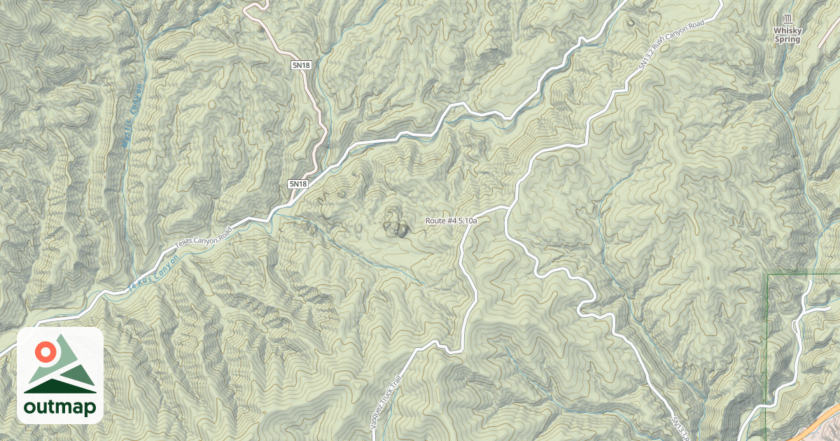 Map of Route #4