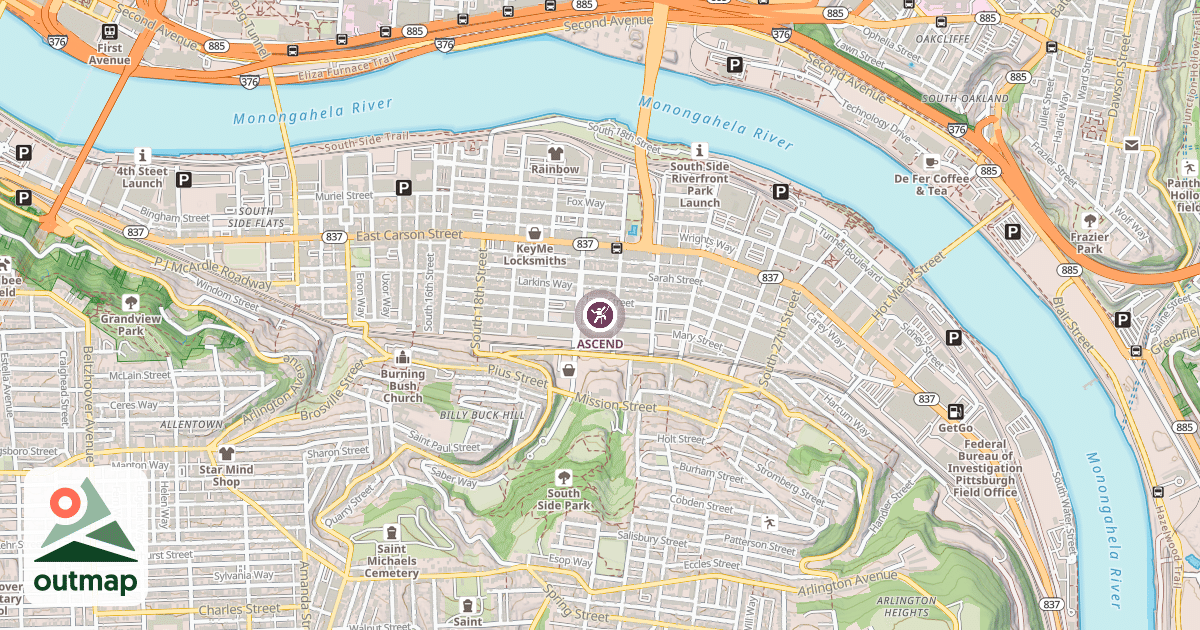 Map of ASCEND