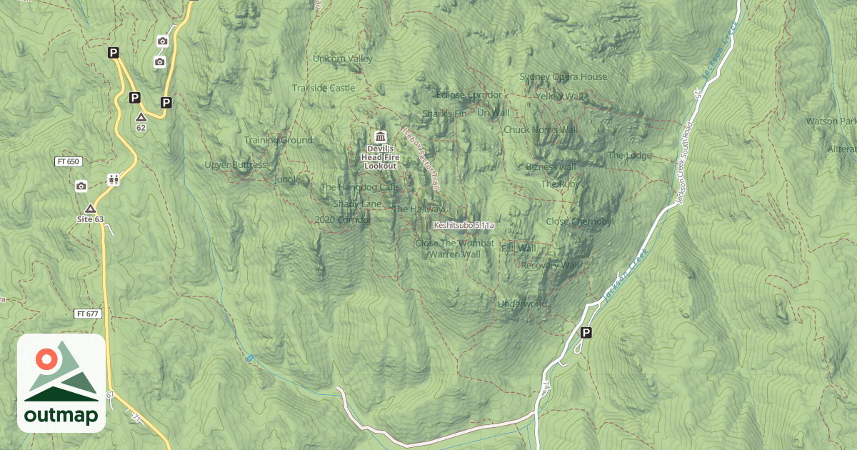 Map of Keshitsubo
