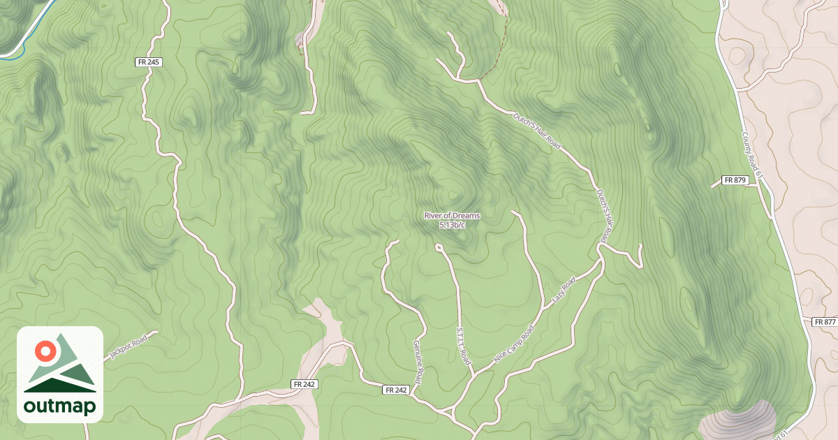 Map of River of Dreams