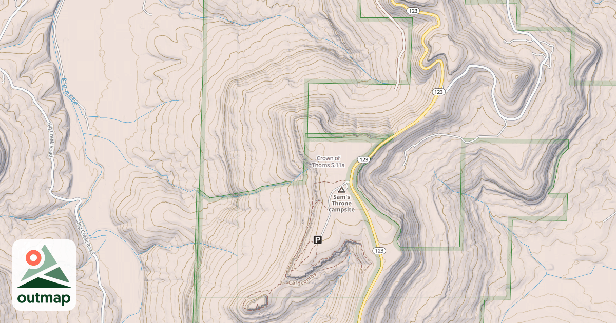 Map of Crown of Thorns