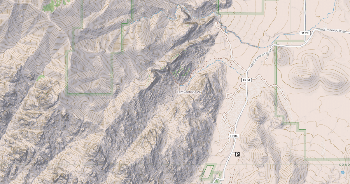 Map preview of Left Ventricle