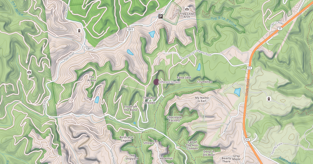 Map preview of Different Strokes
