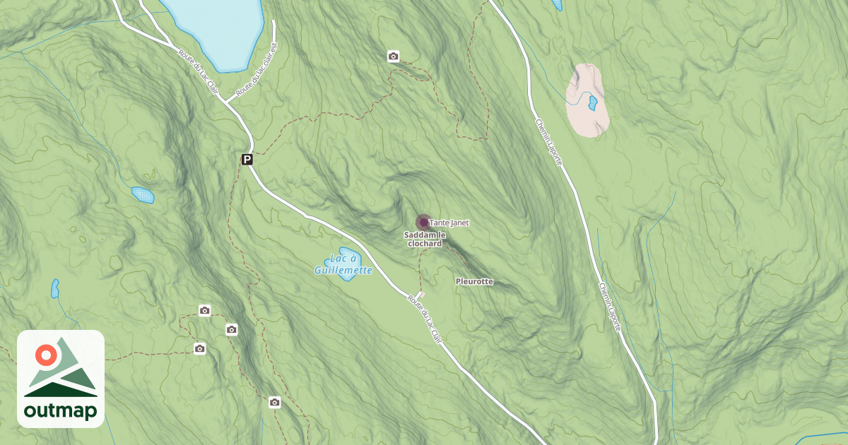 Map of Tante Janet
