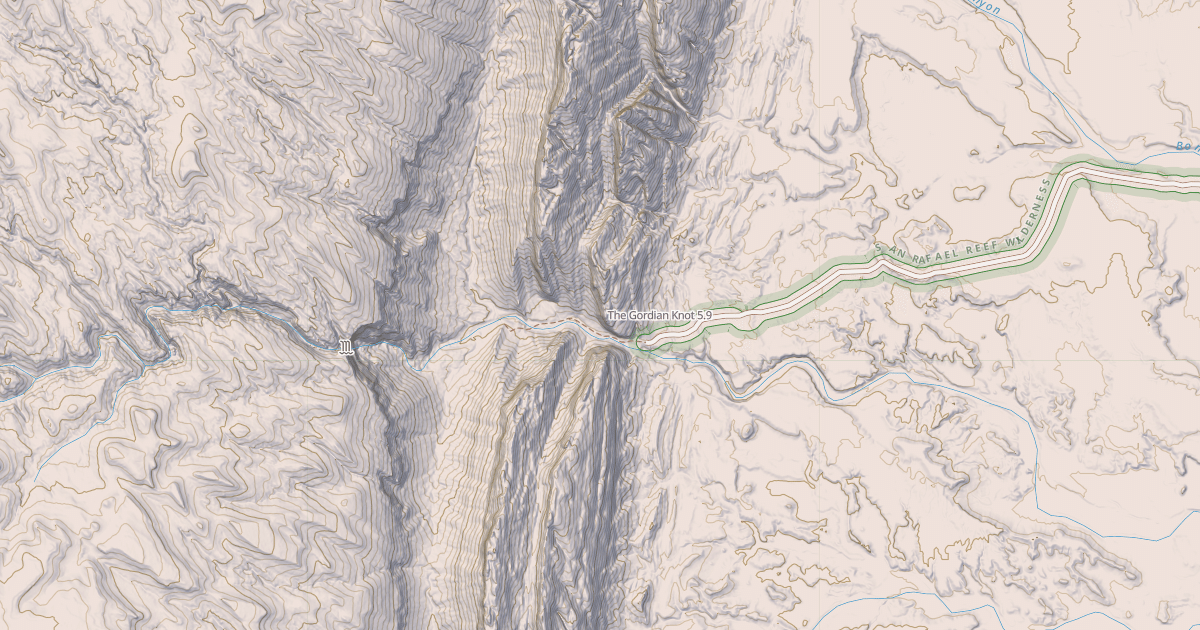 Map preview of The Gordian Knot