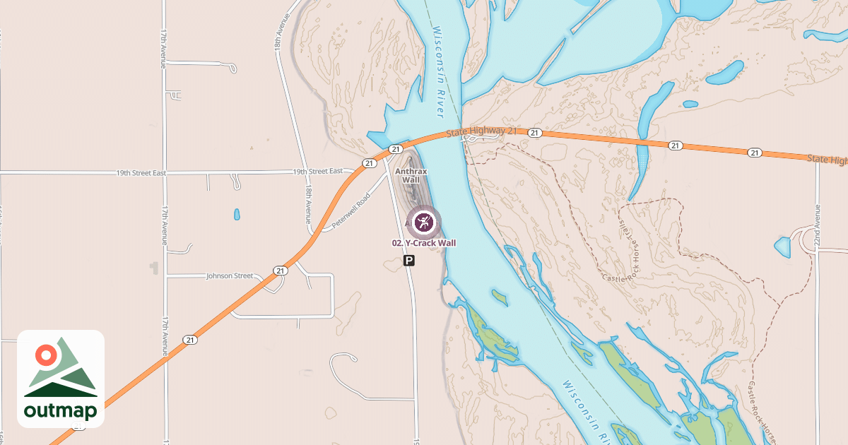 Map of 02. Y-Crack Wall