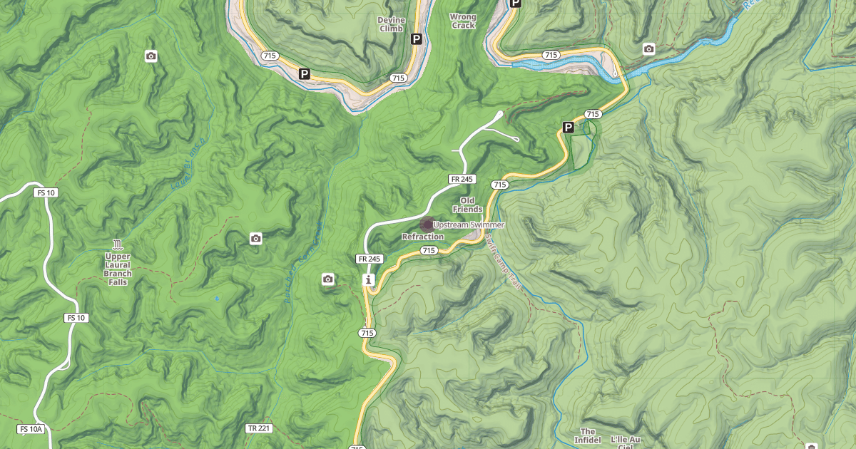 Map preview of Upstream Swimmer
