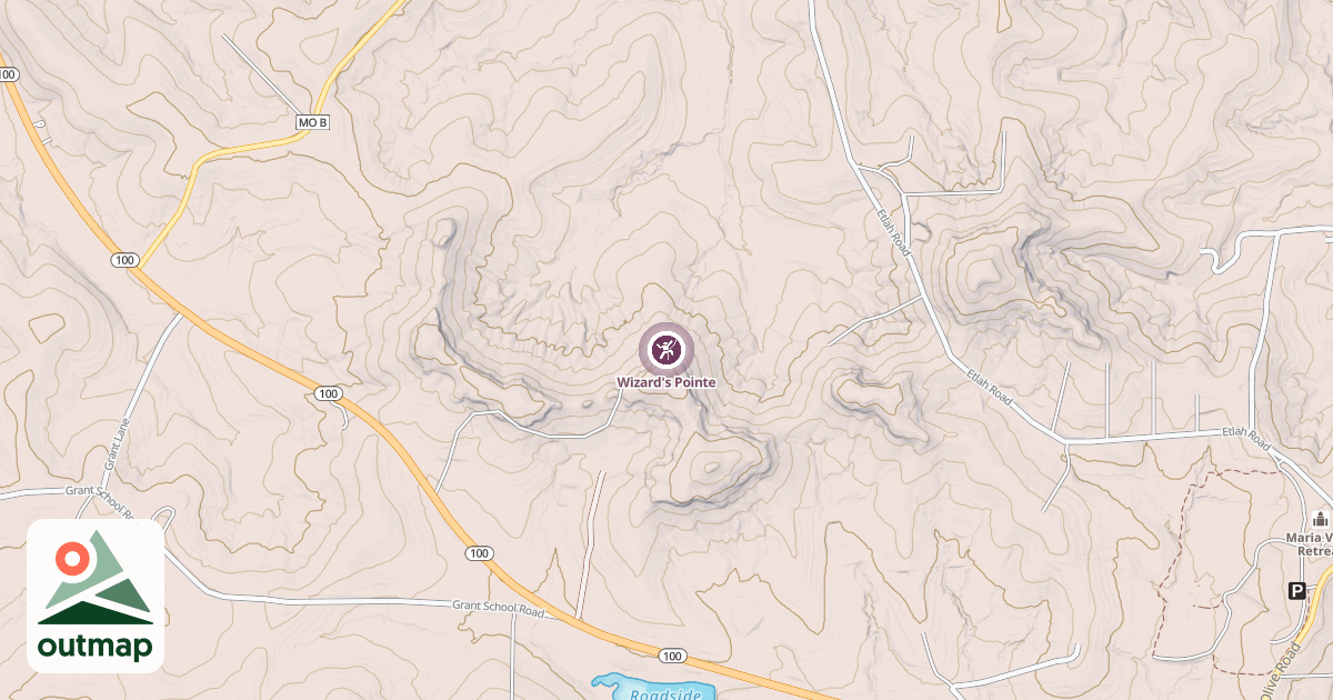 Map of Wizard's Pointe